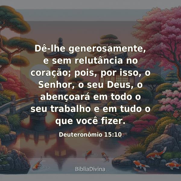 Deuteronômio 15:10