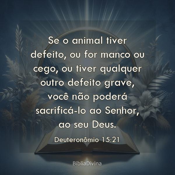 Deuteronômio 15:21