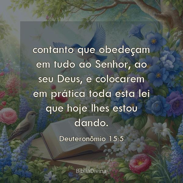 Deuteronômio 15:5