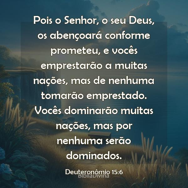 Deuteronômio 15:6