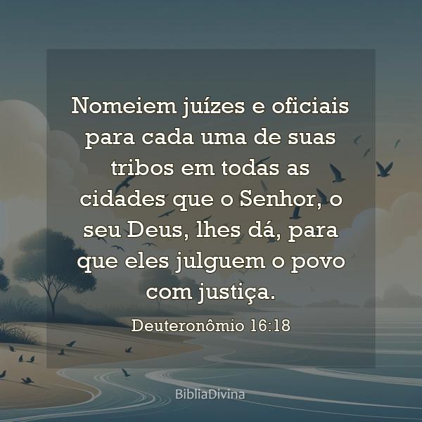 Deuteronômio 16:18