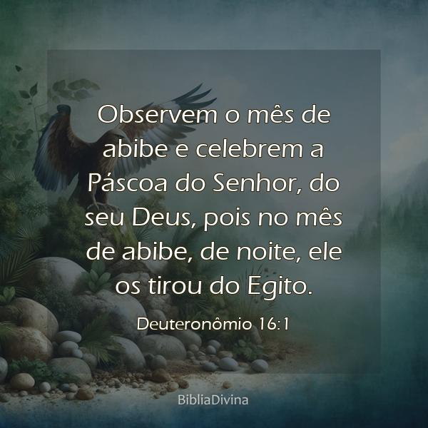 Deuteronômio 16:1