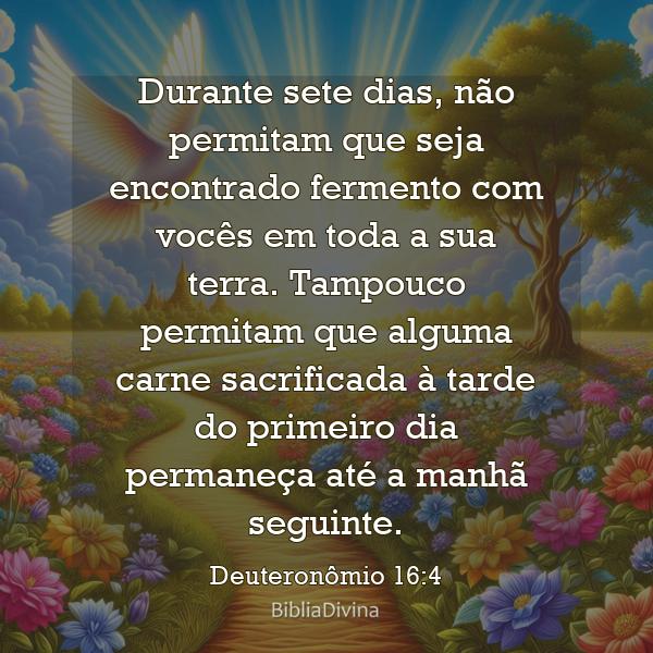 Deuteronômio 16:4