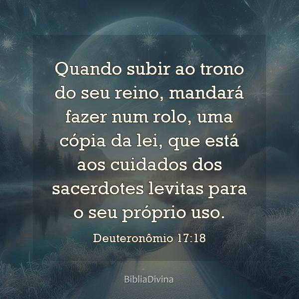 Deuteronômio 17:18