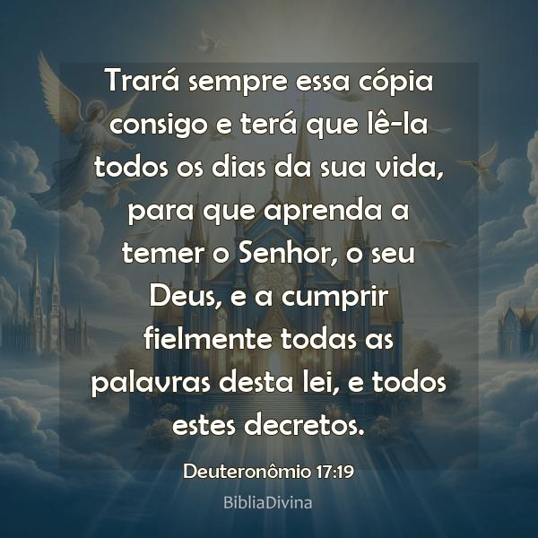 Deuteronômio 17:19