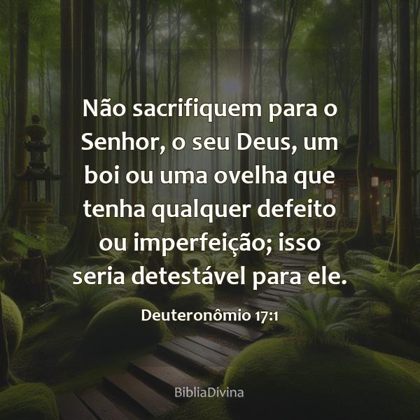 Deuteronômio 17:1