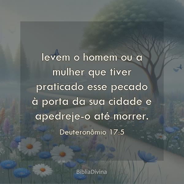 Deuteronômio 17:5