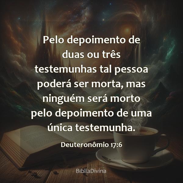 Deuteronômio 17:6