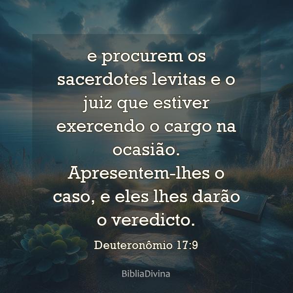 Deuteronômio 17:9