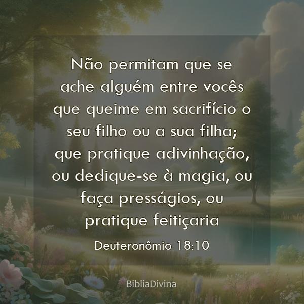 Deuteronômio 18:10