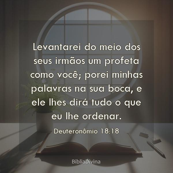 Deuteronômio 18:18