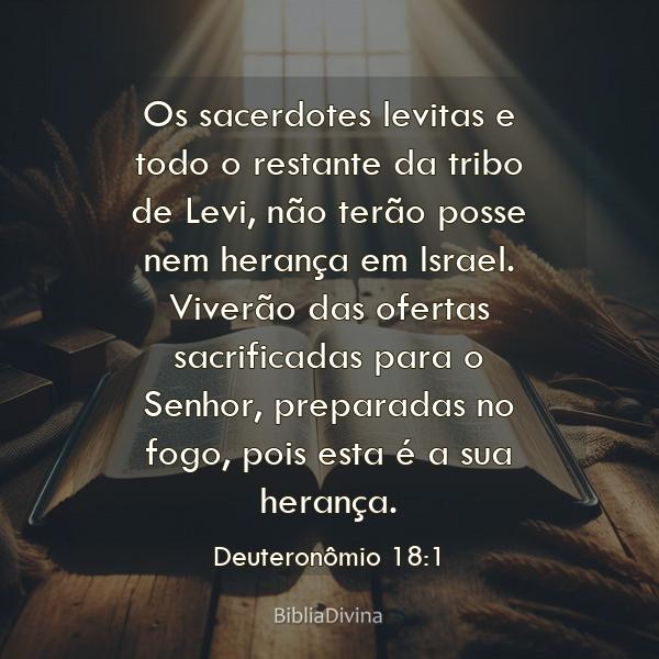 Deuteronômio 18:1