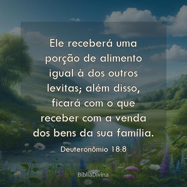 Deuteronômio 18:8