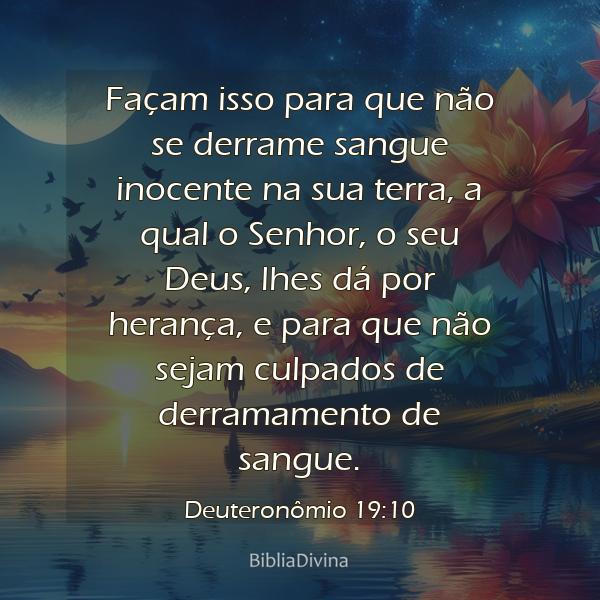 Deuteronômio 19:10