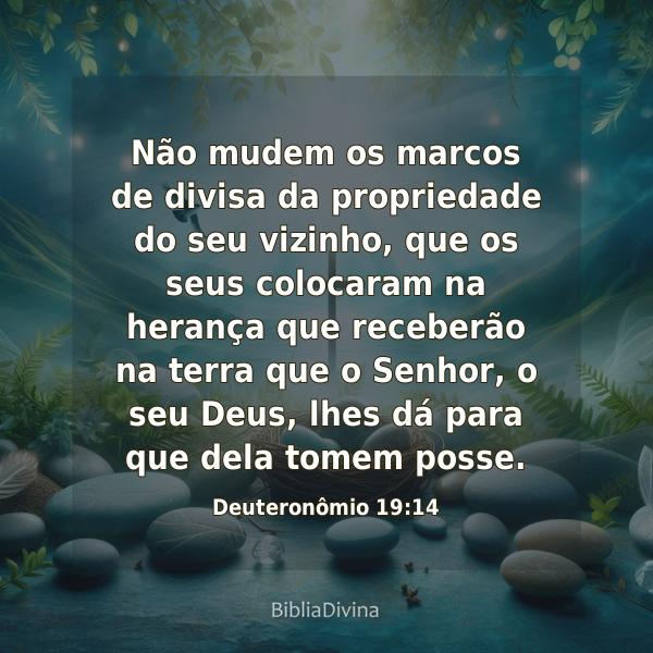 Deuteronômio 19:14