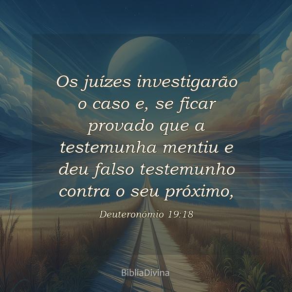 Deuteronômio 19:18