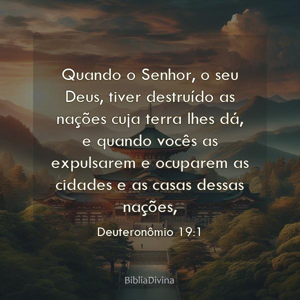 Deuteronômio 19:1