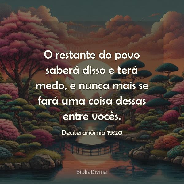 Deuteronômio 19:20