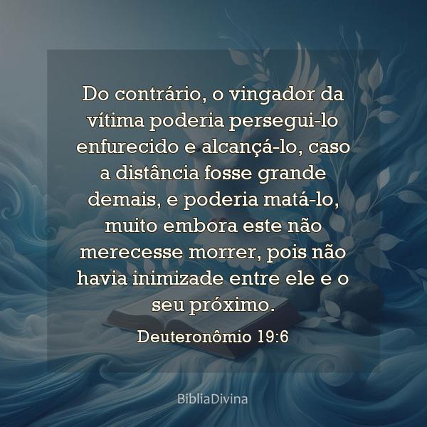 Deuteronômio 19:6