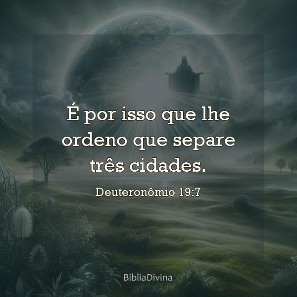 Deuteronômio 19:7