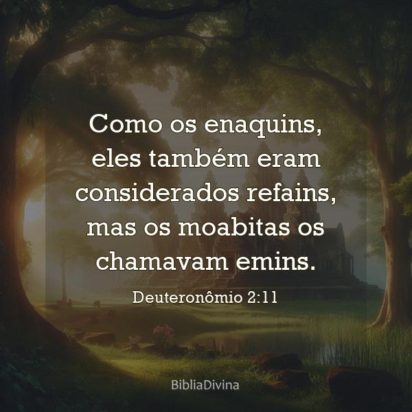 Deuteronômio 2:11