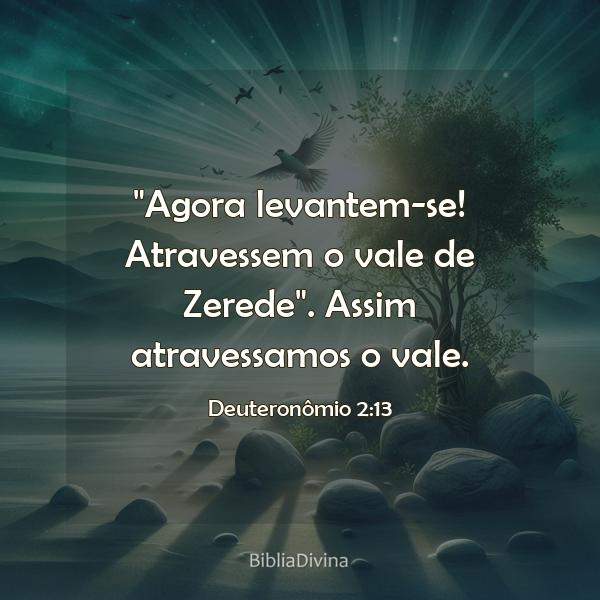 Deuteronômio 2:13