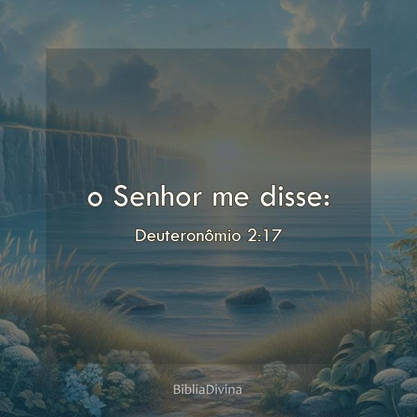 Deuteronômio 2:17