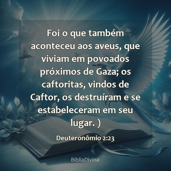 Deuteronômio 2:23