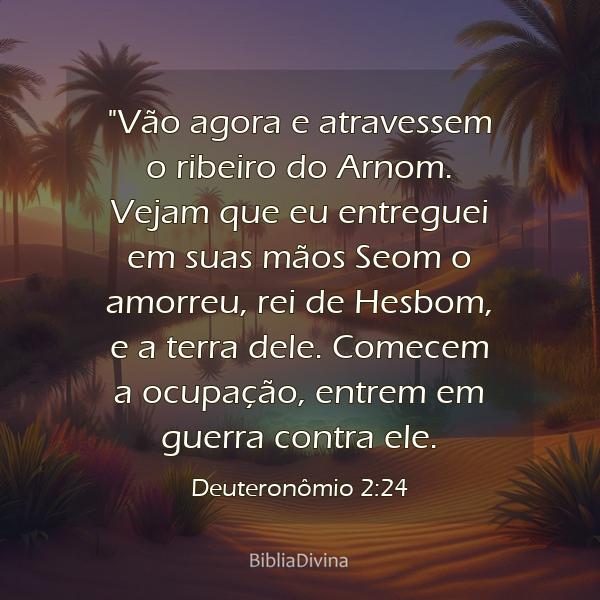 Deuteronômio 2:24