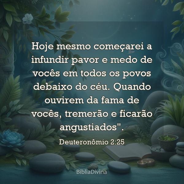 Deuteronômio 2:25