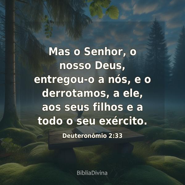 Deuteronômio 2:33