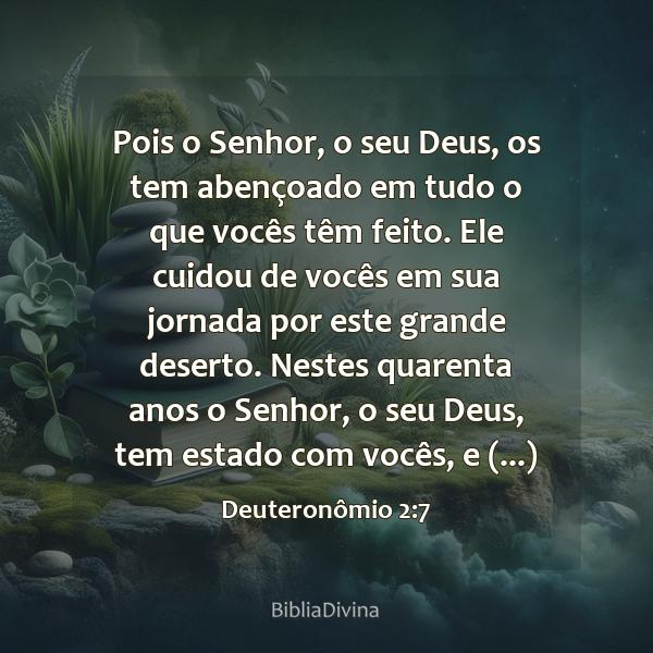 Deuteronômio 2:7