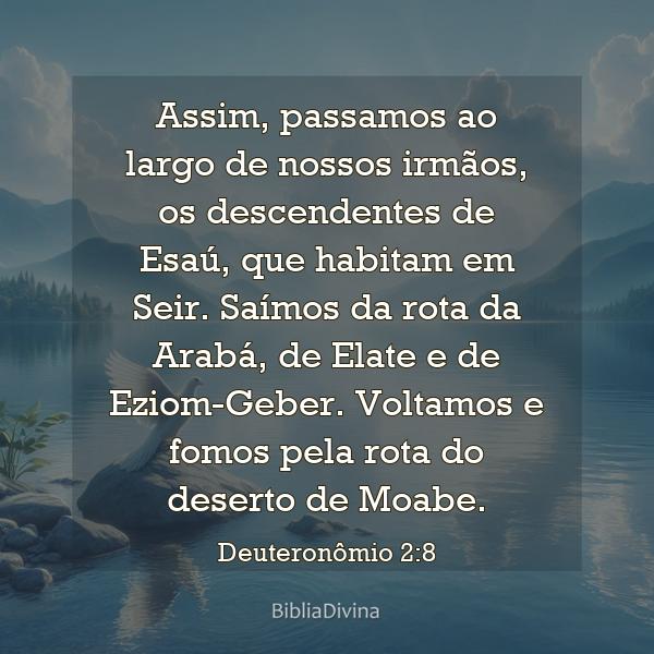 Deuteronômio 2:8