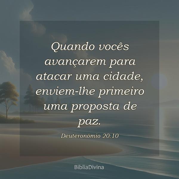 Deuteronômio 20:10