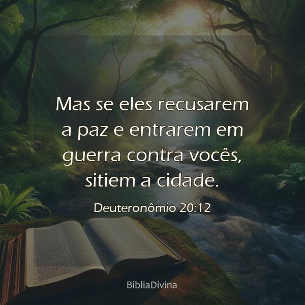 Deuteronômio 20:12