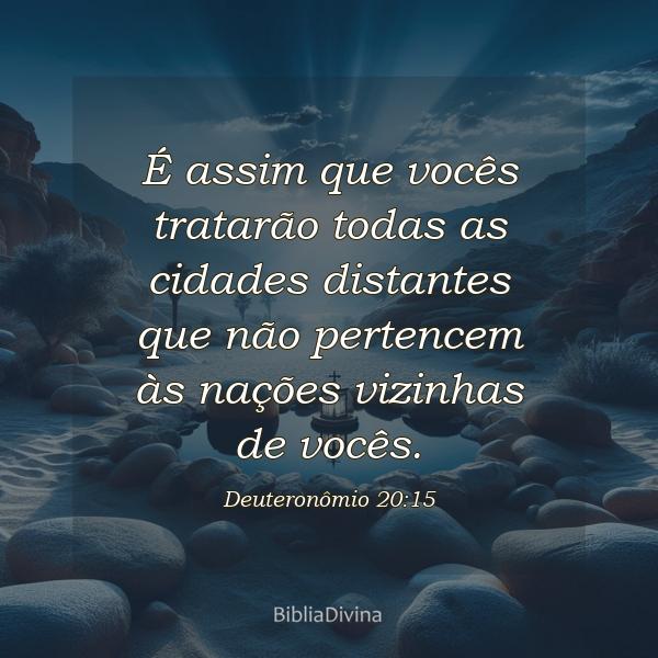 Deuteronômio 20:15