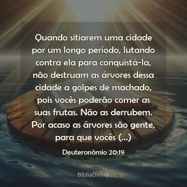 Deuteronômio 20:19