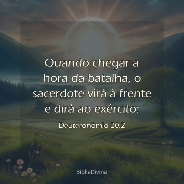 Deuteronômio 20:2