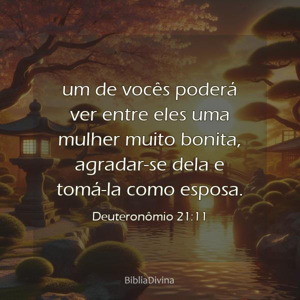 Deuteronômio 21:11