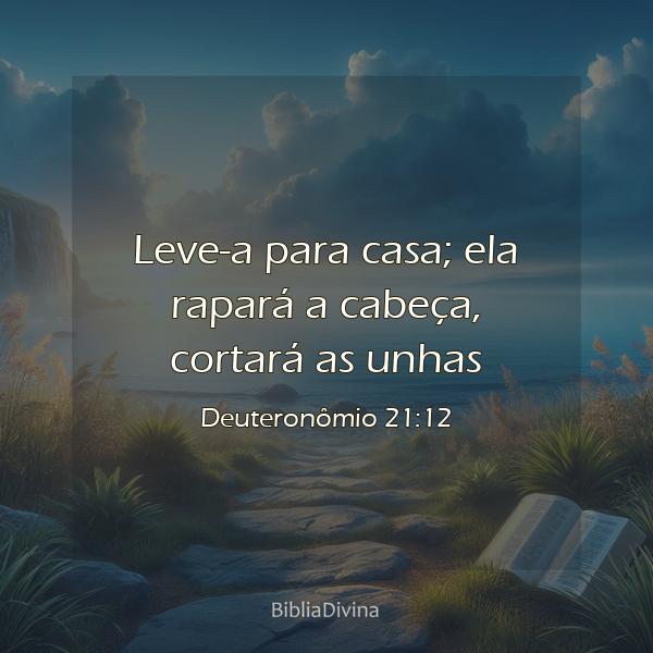 Deuteronômio 21:12