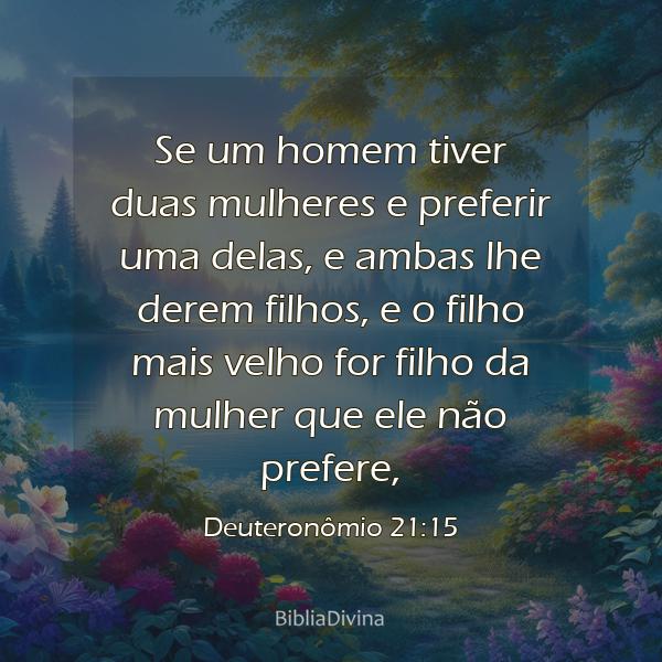 Deuteronômio 21:15