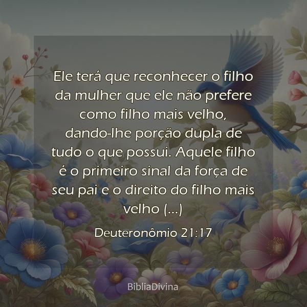 Deuteronômio 21:17