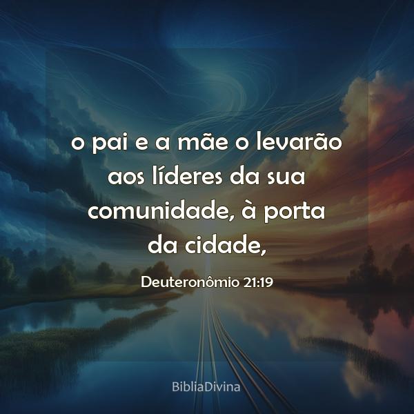 Deuteronômio 21:19