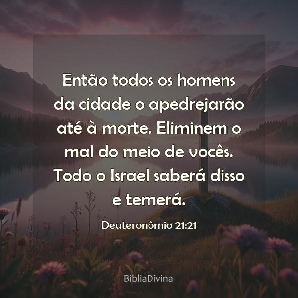 Deuteronômio 21:21