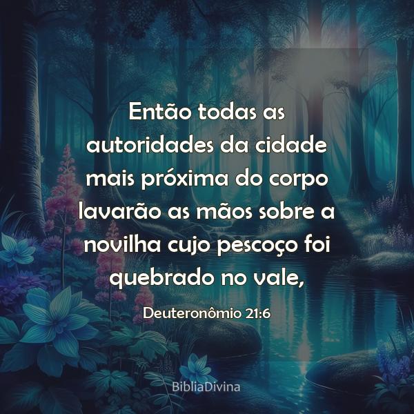 Deuteronômio 21:6