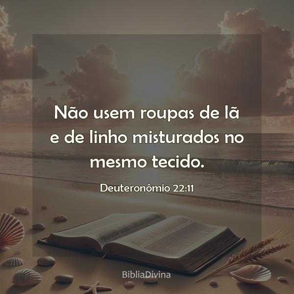 Deuteronômio 22:11