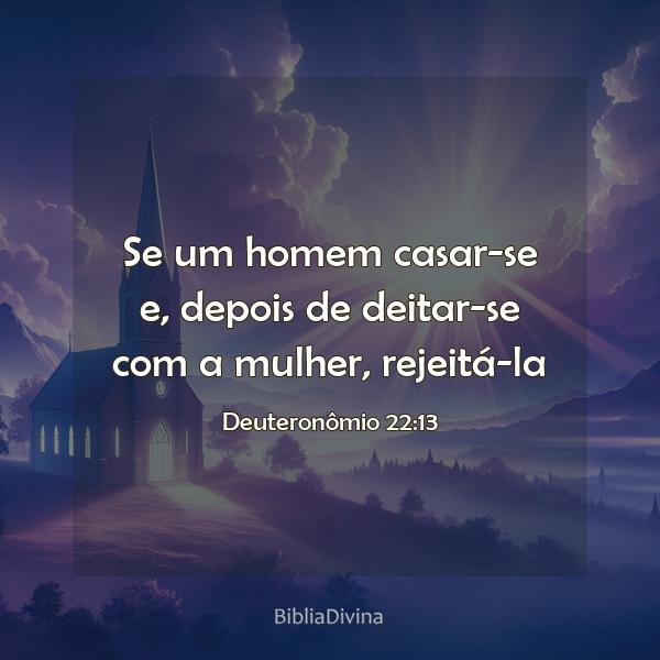 Deuteronômio 22:13