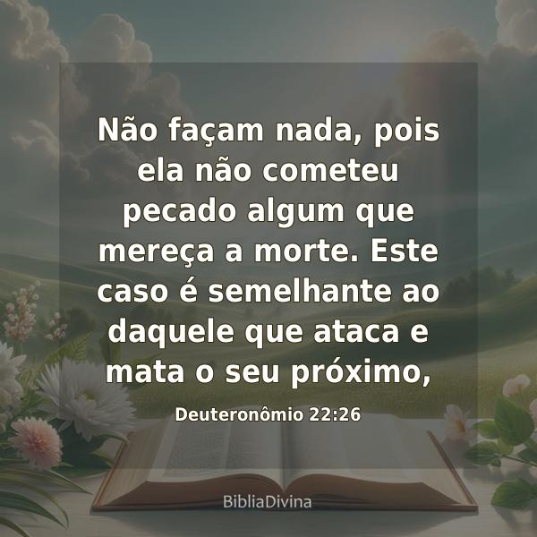 Deuteronômio 22:26