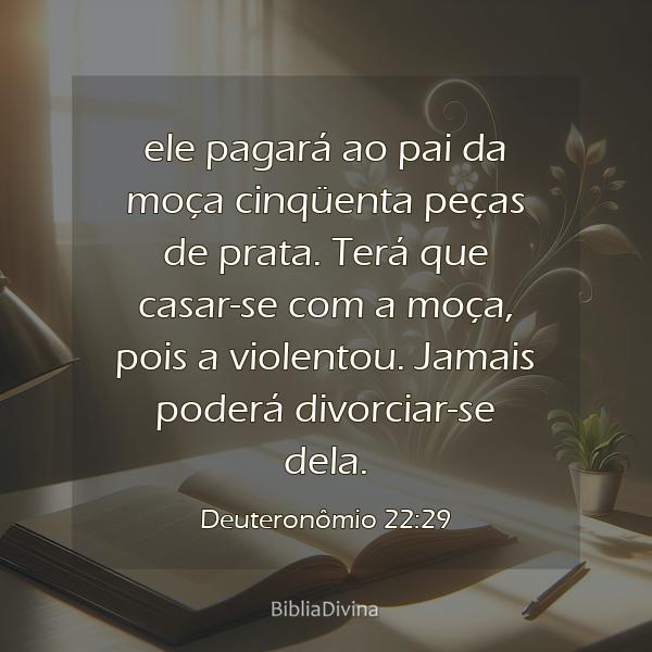 Deuteronômio 22:29