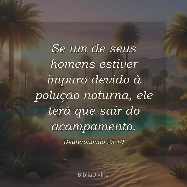 Deuteronômio 23:10